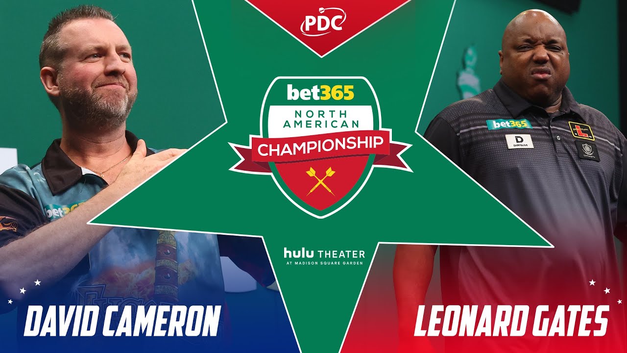 PDC North American Darts Championship 2022 Semi-Final David Cameron vs Leonard Gates 2022 06 04 HUN