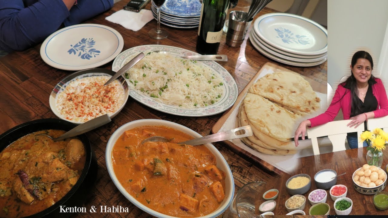 Invited!  HOMEMADE #INDIAN FOOD !   Ft Fingers are for Burning *Kenton & Habiba