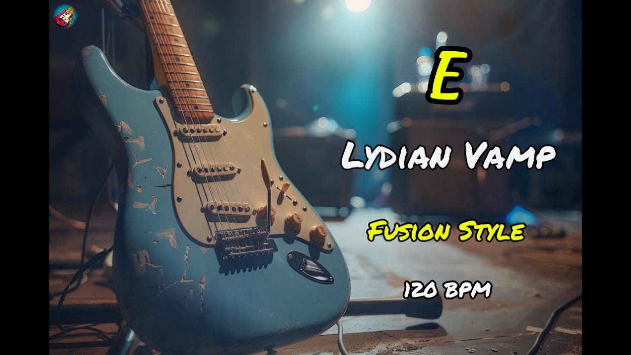 E Lydian Vamp Fusion Style 120 BPM