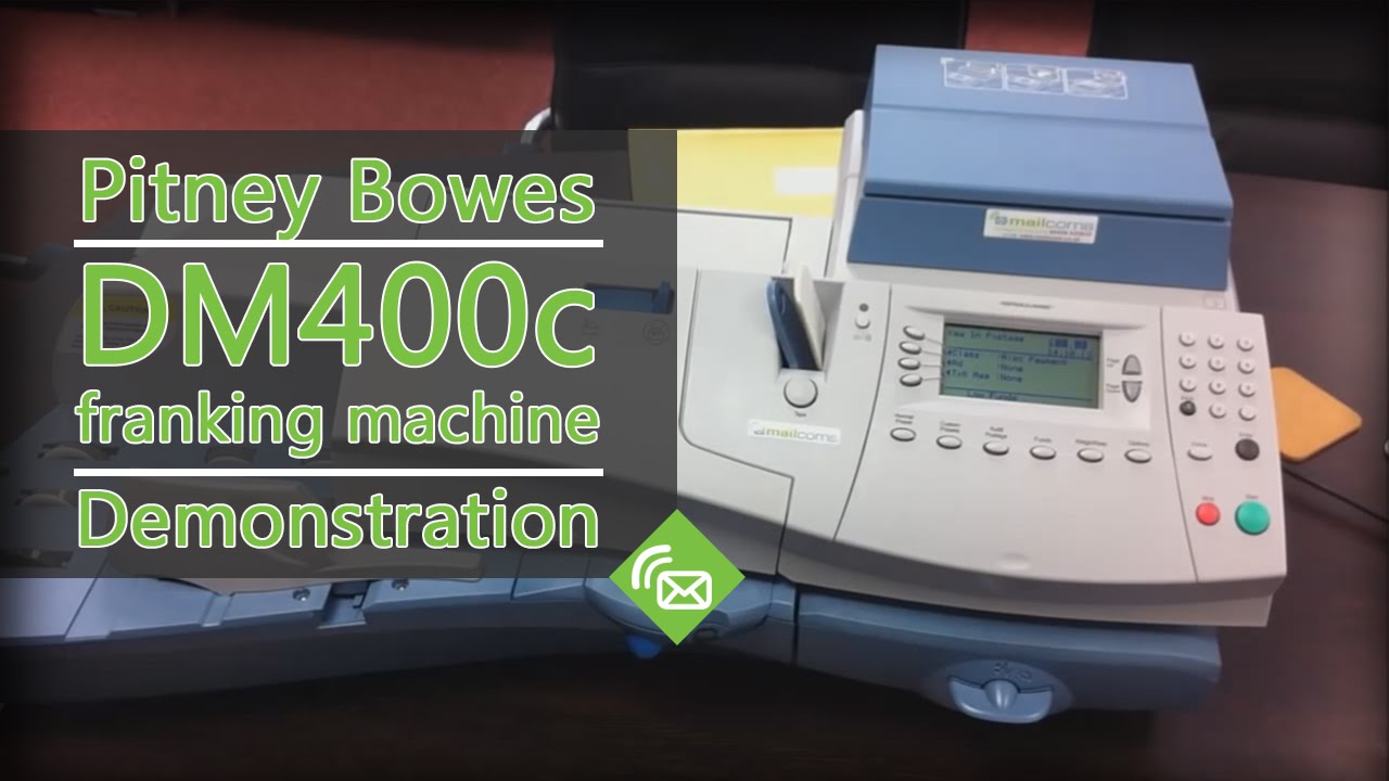 Franking Machines - Pitney Bowes DM400c Franking Machine