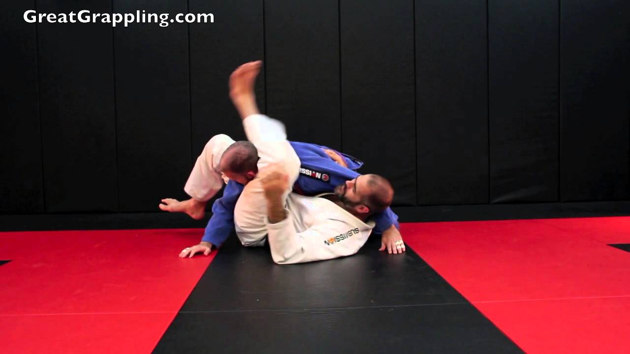 Side Control Submission Triangle from Bottom Side Control
