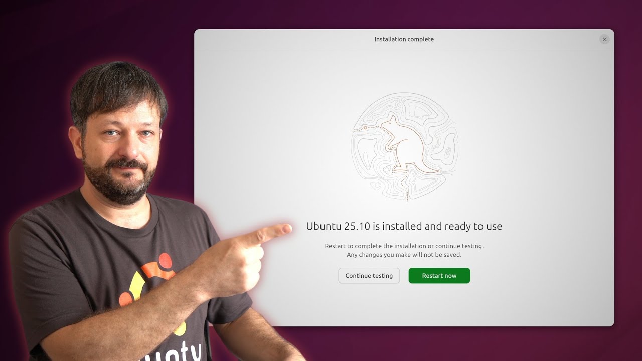 Настройка Ubuntu 25.10 &mdash; от загрузки до рабочего стола