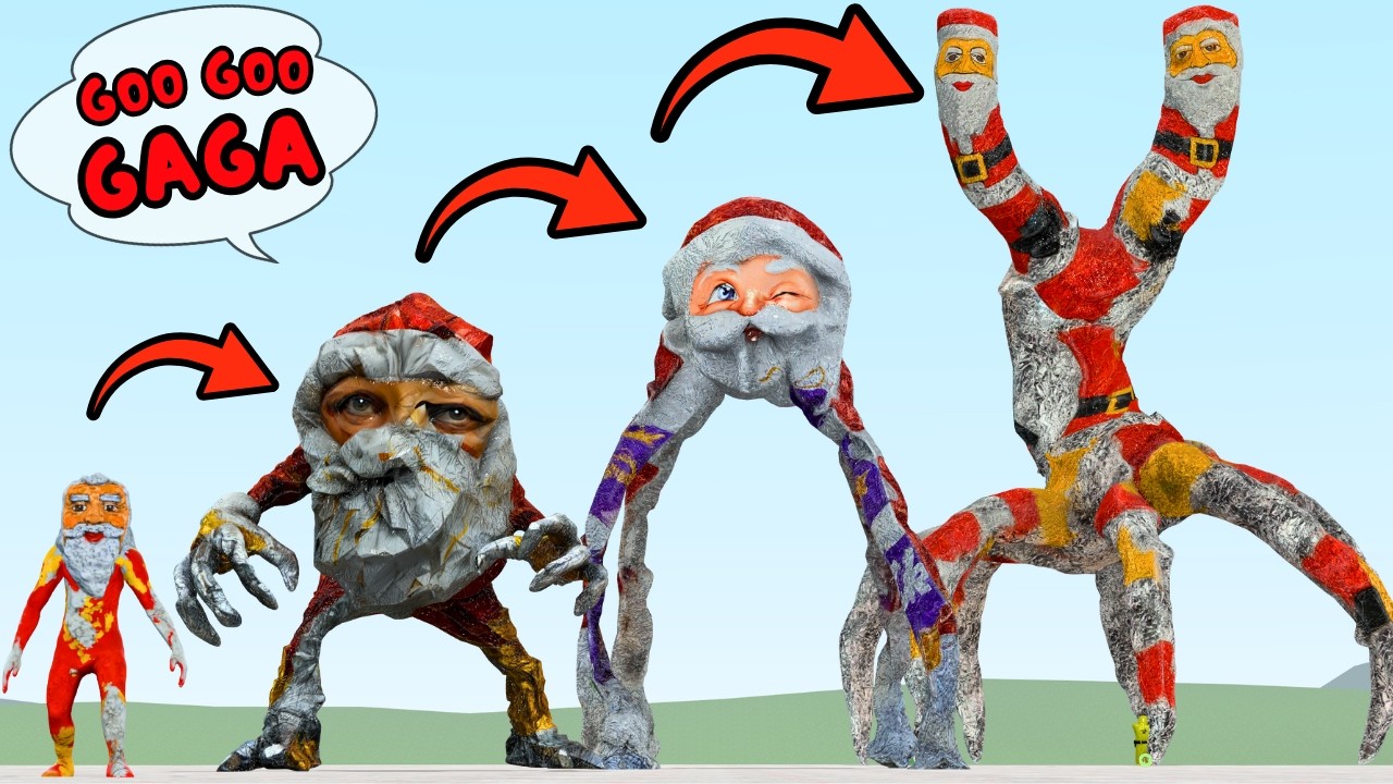 NEW EVOLUTION OF GOO GOO GAGA STALKER BOSS MEMES In Garry's Mod