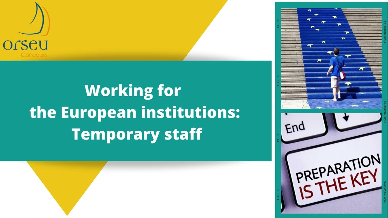 Working for the European institutions: Temporary Agent - episode 4