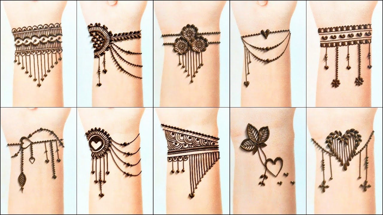 World's Best Bracelet Tattoo Designs | Mehndi Tattoos | Girls fashion ||2020|| Cute Tattoo for Girls
