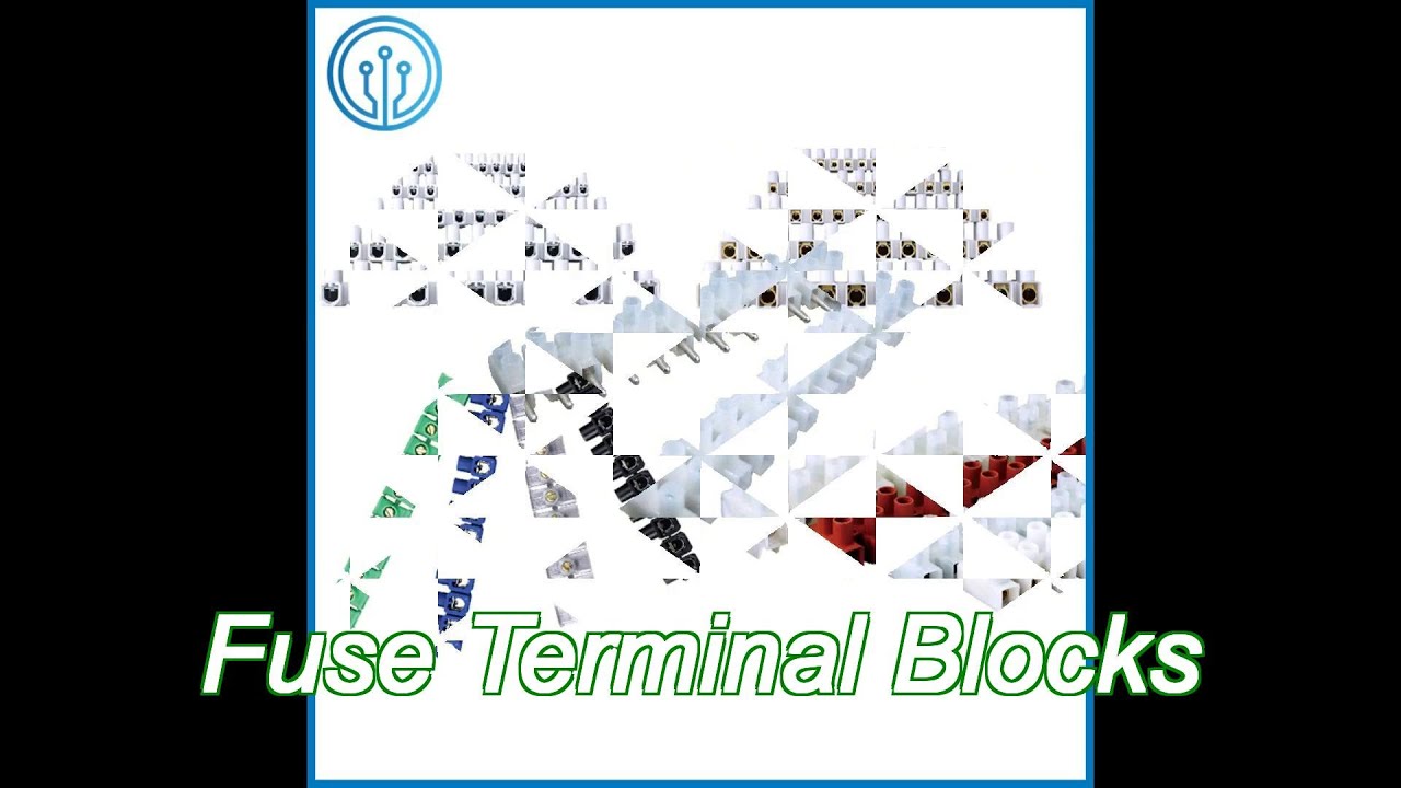 Screw Fixed PA66 2AG 6.3A 250V Fuse Terminal Blocks FT06-3W With CE CQC VDE