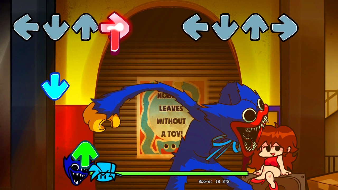 FNF: VS Huggy Wuggy Redux | Playtime (FNF Mod)