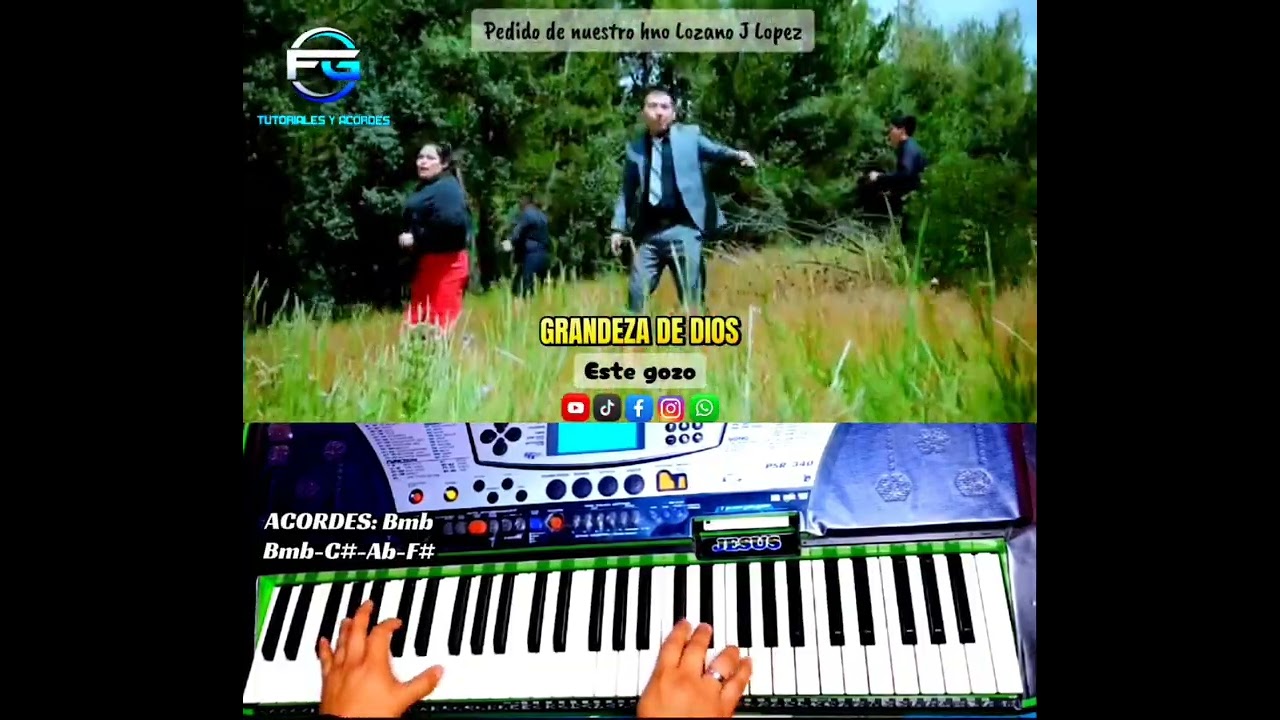 Grandeza de Dios - Este gozo. TUTORIALES Y ACORDES FG. 