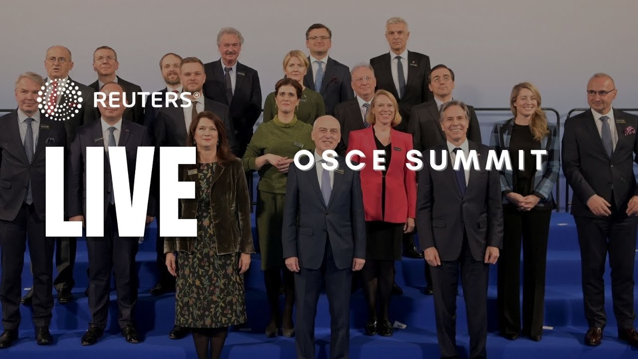 LIVE: Afternoon plenary session at OSCE ministerial council meeting