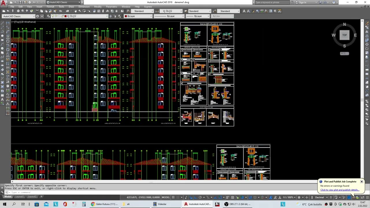 Autocad'ten yazıcıya çıktı gönderme 2