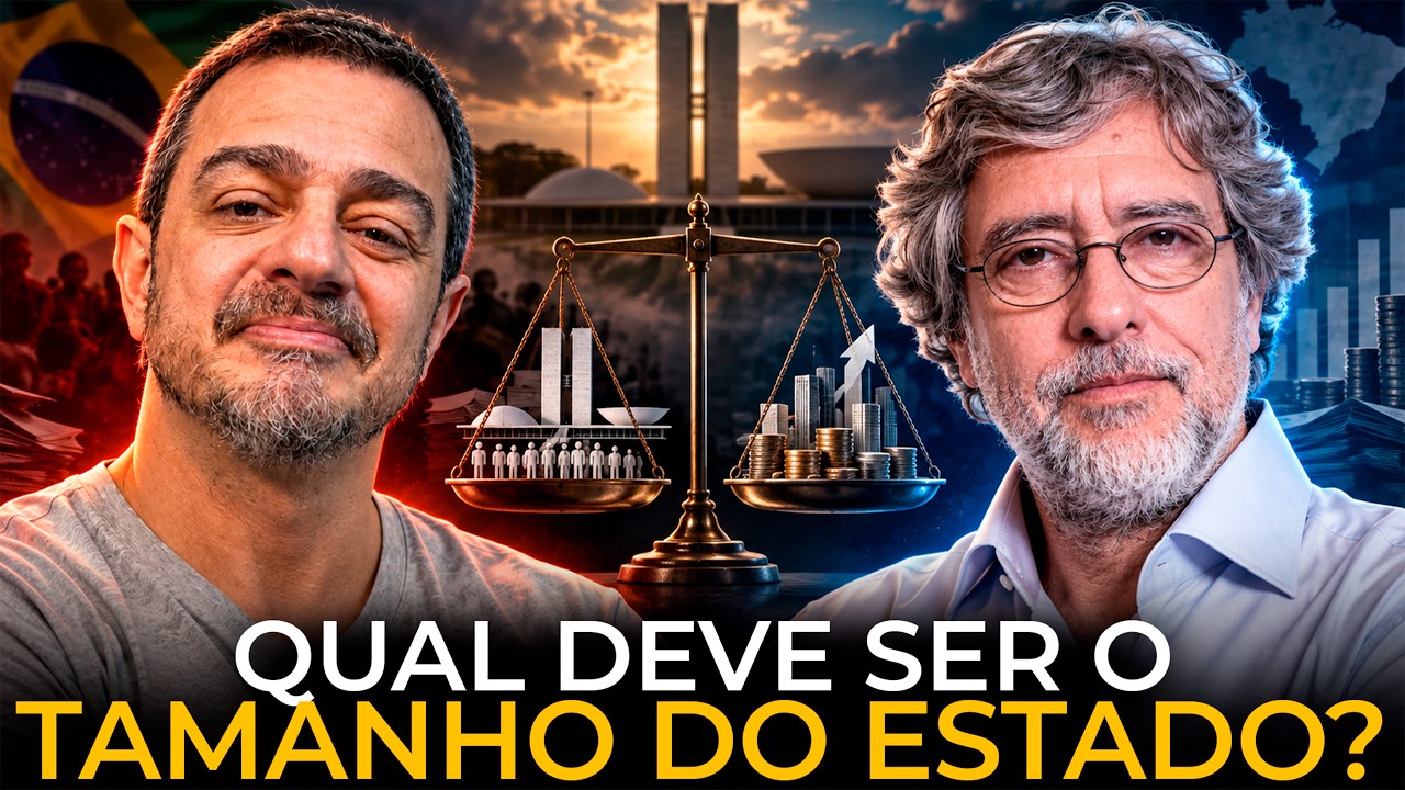 Elias Jabbour x Christian Lohbauer - Qual deve ser o tamanho do estado? - Podcast 3 Irm&atilde;os