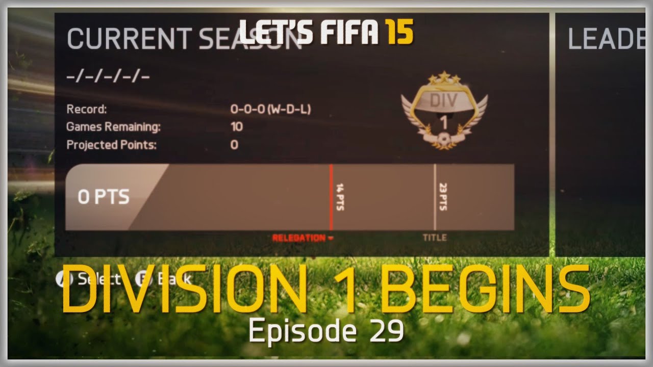 Let's FIFA 15 