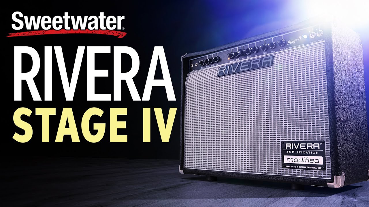 Rivera Stage IV 1x12 Tube Combo Amp Demo