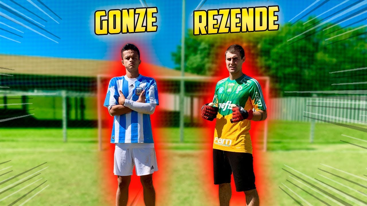 REZENDE vs GONZE - O MELHOR GOLEIRO DE TODOS!! ( quem será? )