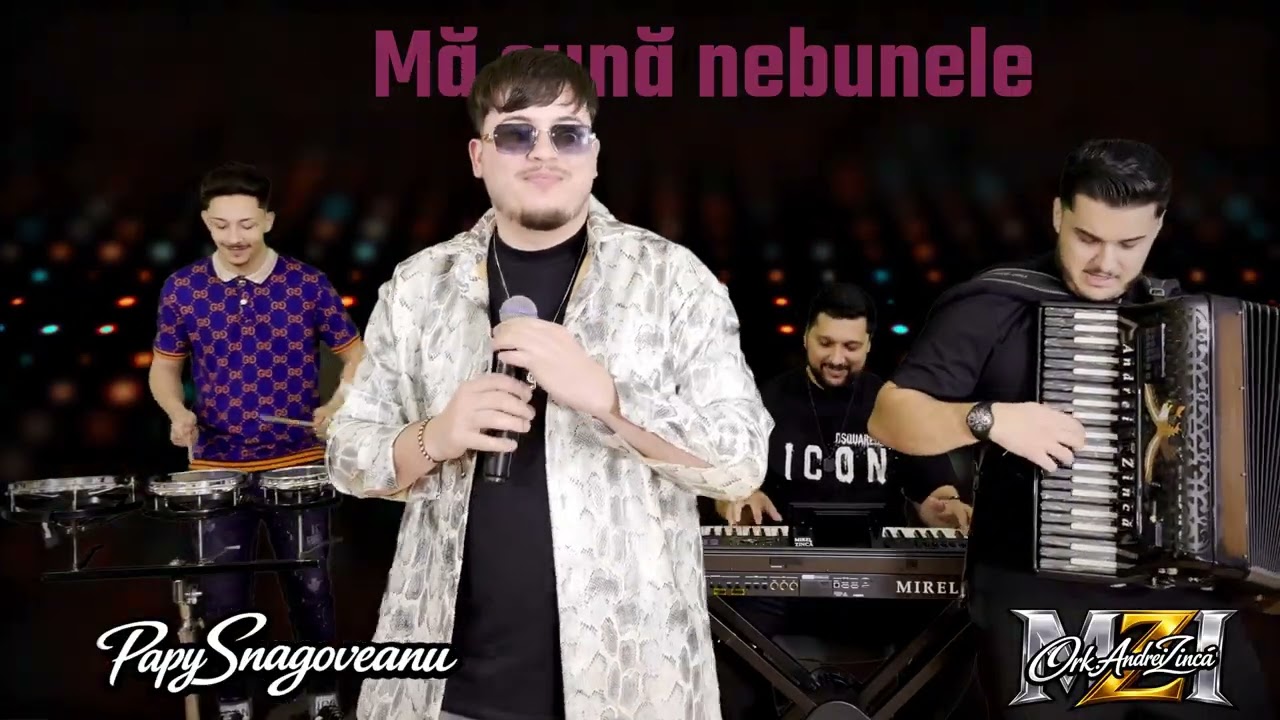 Papy Snagoveanu & Ork.Andrei Zincă - Mă sună nebunele // COVER 2026 Live 100%