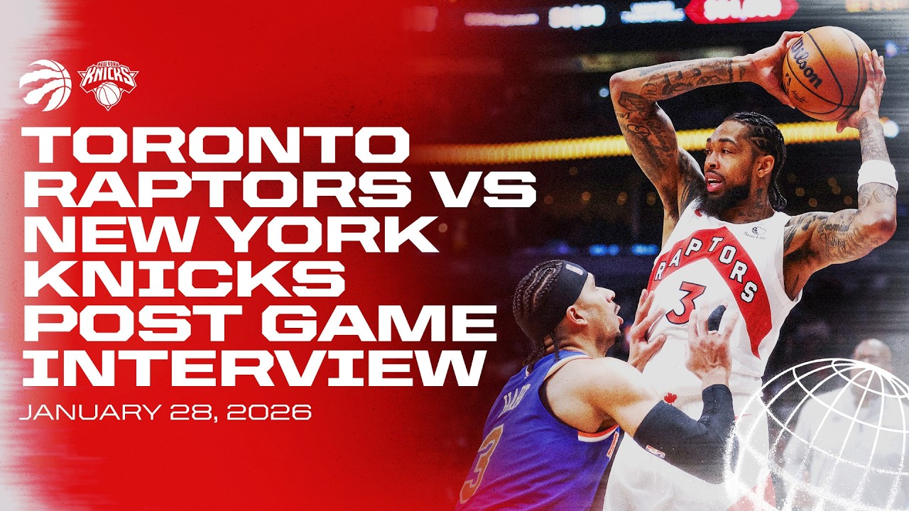 Toronto Raptors Full Media Availability | Post Game vs Knicks | January 28, 2026