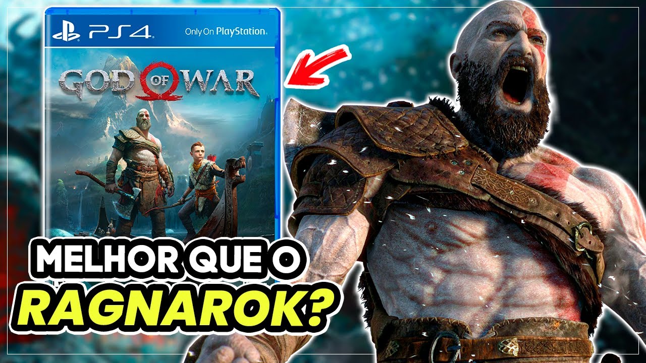 Experimentei God Of War 2018 DEPOIS DE 8 ANOS! Melhor Que O RAGNAROK?
