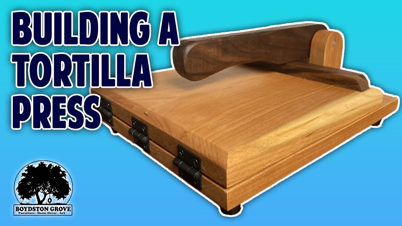 How To Build A Tortilla Press / Woodworking Project