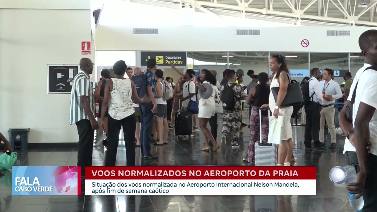 Voos normalizados no aeroporto da Praia | Fala Cabo Verde