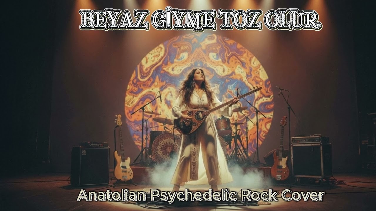 Beyaz Giyme Toz Olur - Psychedelic Anatolian Rock | Anadolu Rock AI Cover