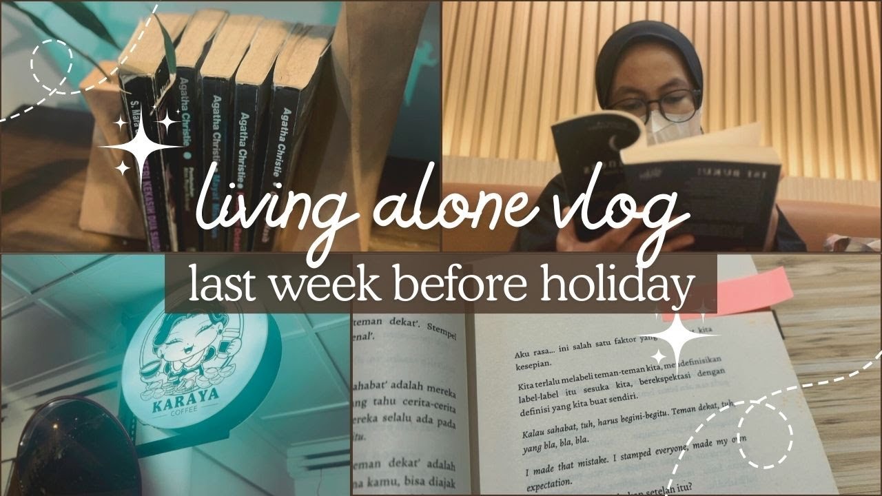 living alone as a teacher | last week before long holiday 🍁