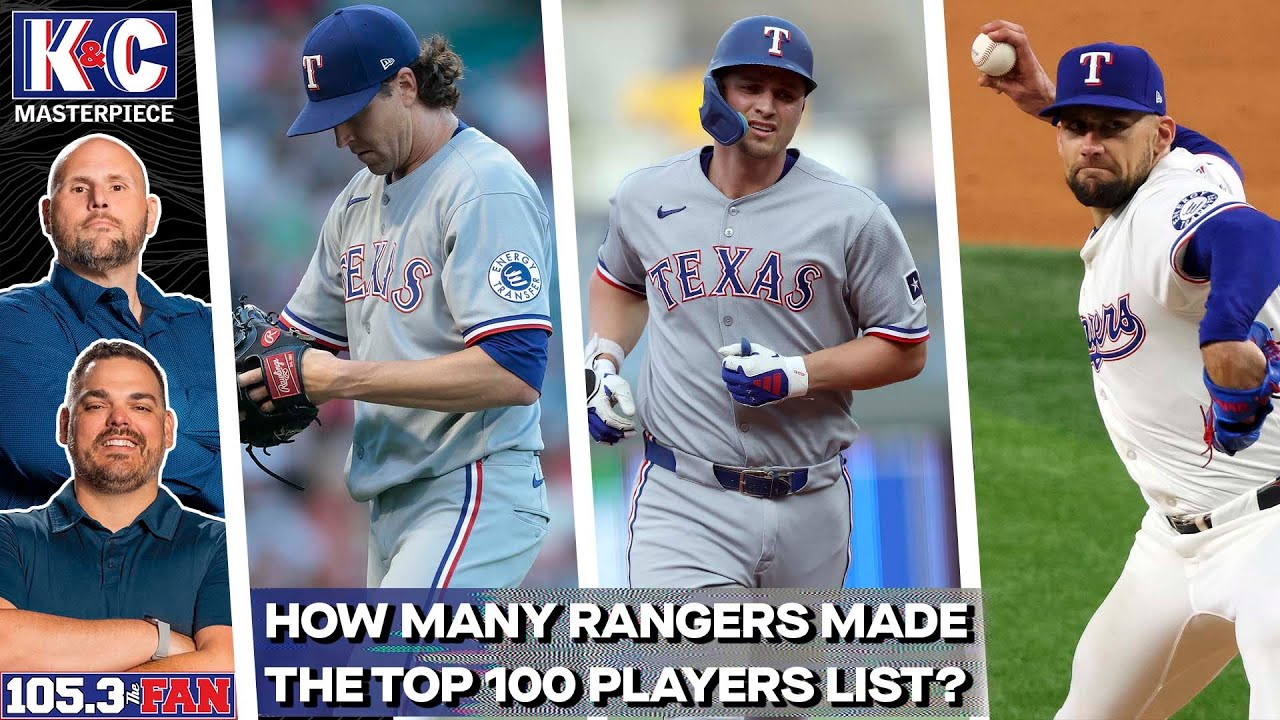 Baseball Nuggets: The MLB Top 100 List, How Many Rangers Made It & More | K&C Masterpiece