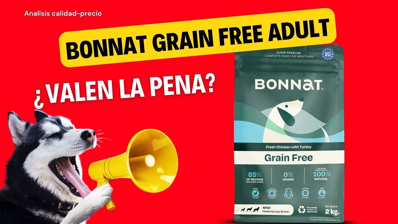 Análisis de alimento para perro: Bonnat Grain Free Adult