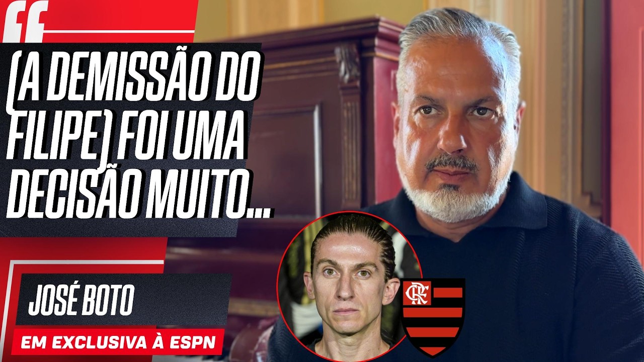 EXCLUSIVO! BOTO ABRE O JOGO SOBRE SA&Iacute;DA DE FILIPE LU&Iacute;S E REVELA SE QUASE DEIXOU O FLAMENGO