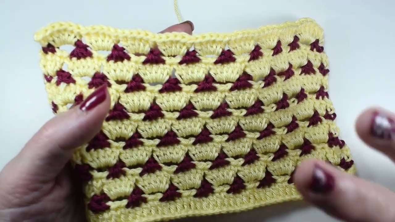 INCREIBLE ! PATRÓN PARA MANTAS Y COBIJAS EN COLORES COMBINADOS