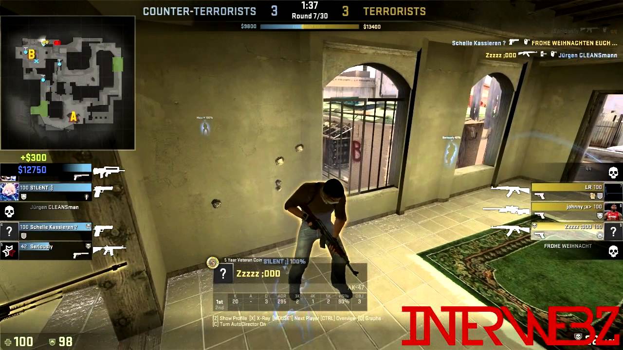 INTERWEBZ VS UNITYHACKS HVH (1V5)