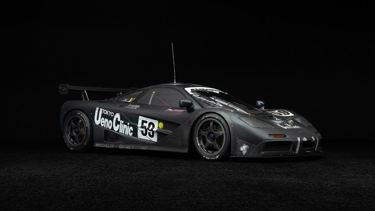 Race Weathered McLaren F1 GTR - Ueno Clinic - 1995 Le Mans Winner