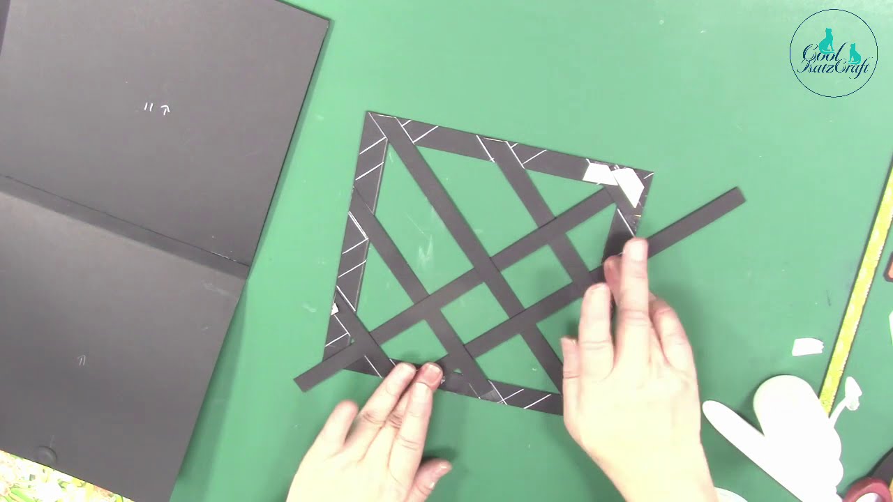 Monster Album Kit (CoolKatzCraft Ltd) - Page 11, Full Flap Page and Paper Ribbon Display Board