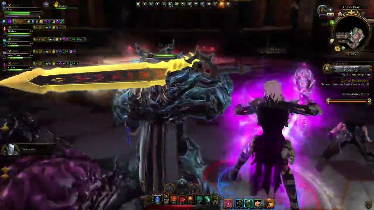 Neverwinter Strahd Boss Fight (no commentary, Rogue Whisperknife)