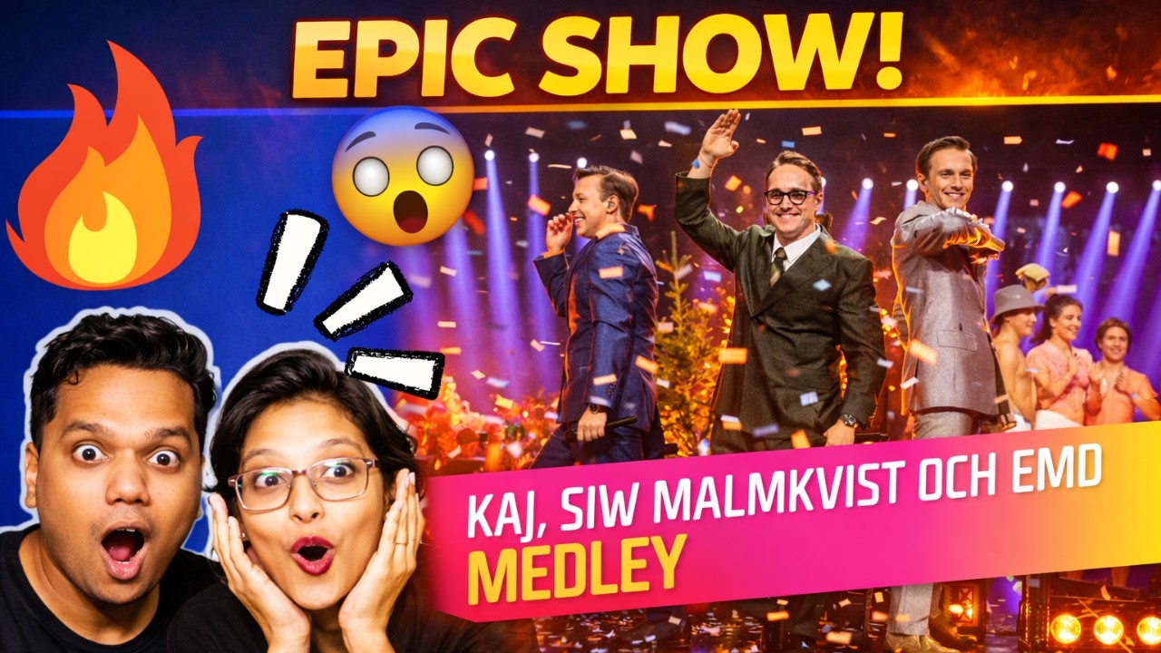 KAJ x Siw Malmkvist x EMD - MID-NIGHT Medley Melodifestivalen 2026 ФИНАЛЬНАЯ РЕАКЦИЯ