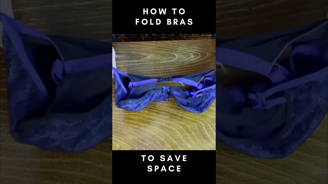 Maximize Your Drawer Space with These Genius Bra Folding Hacks