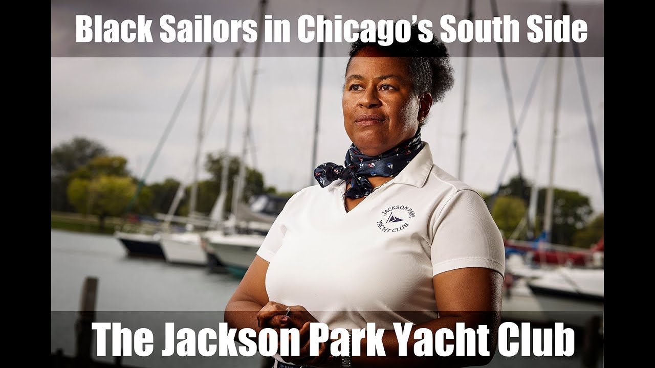 The Jackson Park Yacht Club - Black Sailors, in The world's oldest/longest freshwater sailboat race.