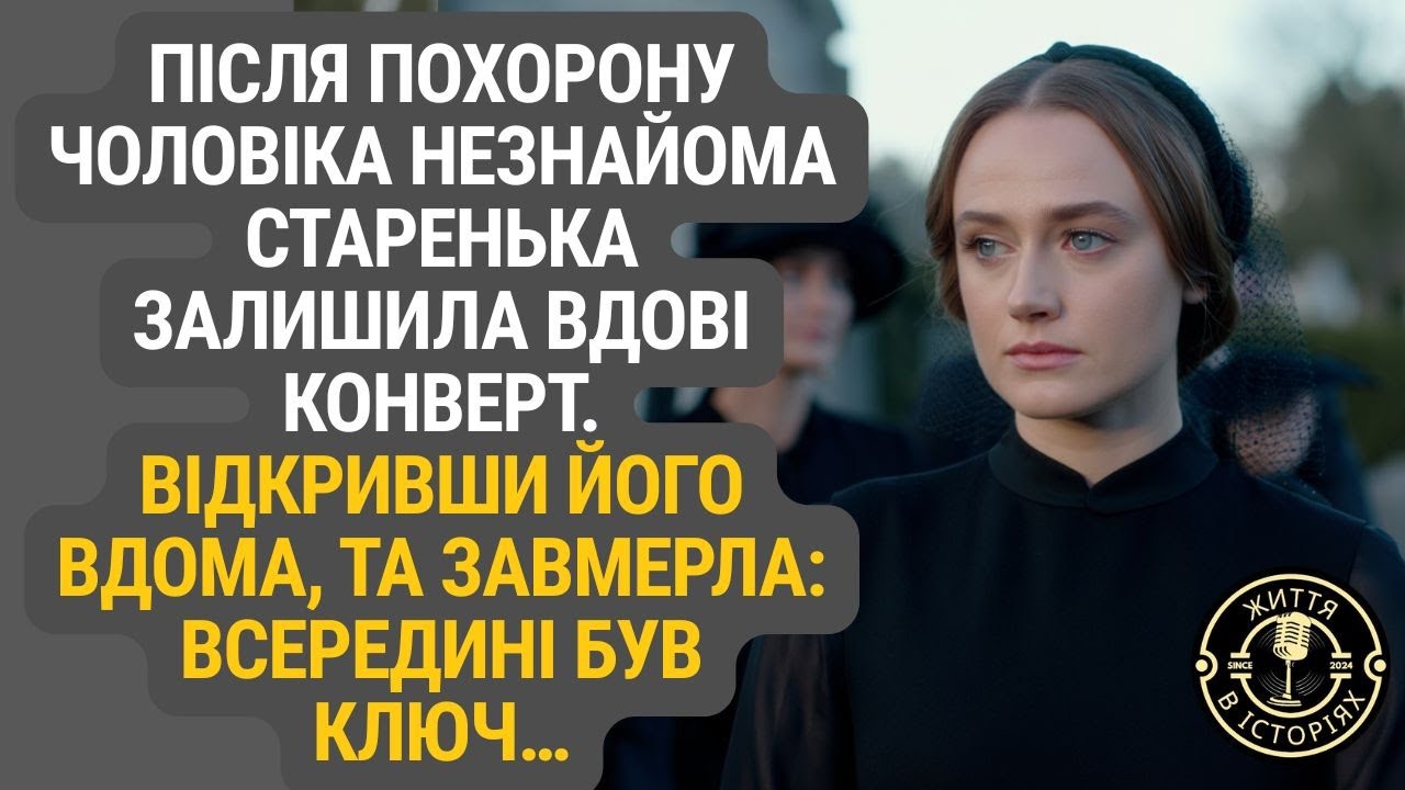 Ключ із минулого: загадковий конверт, отриманий після втрати чоловіка...