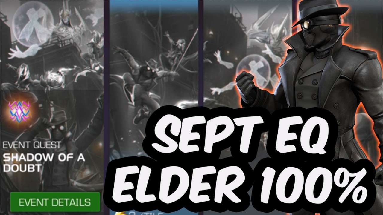Shadow of a Doubt: прохождение события Elder Event 100% в прямом эфире &mdash; Marvel Contest of Champions
