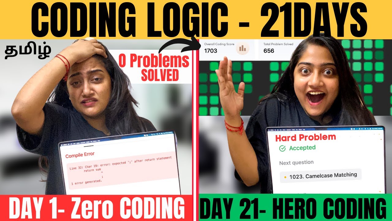 How to build LOGIC to solve CODING PROBLEM?🔥🚀Step by step Demo for LOGIC BUILDING