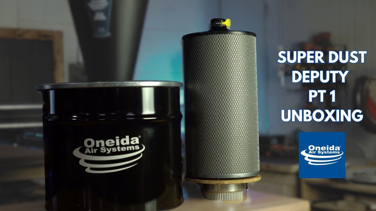 Oneida Super Dust Deputy Unboxing & First Impressions! (DIY Dust Collection Upgrade - Part 1)
