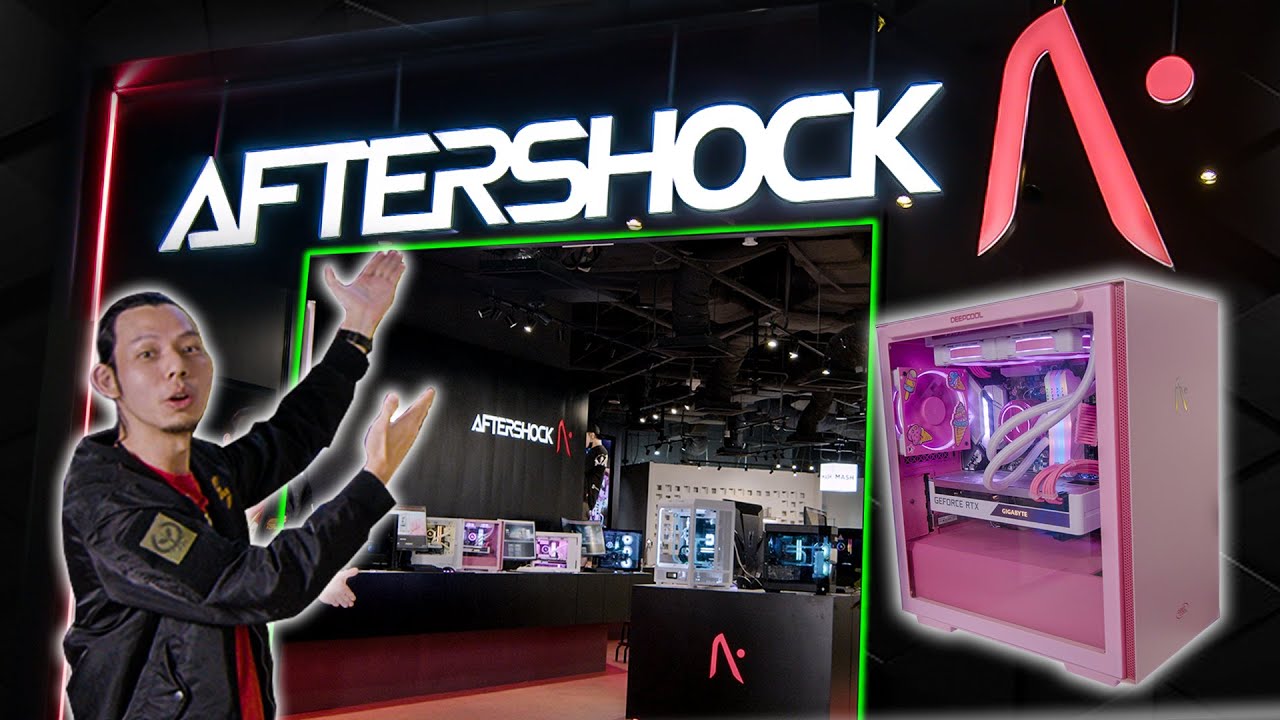 Экскурсия по новому магазину Aftershock в Сантек-Сити! | Розыгрыш!