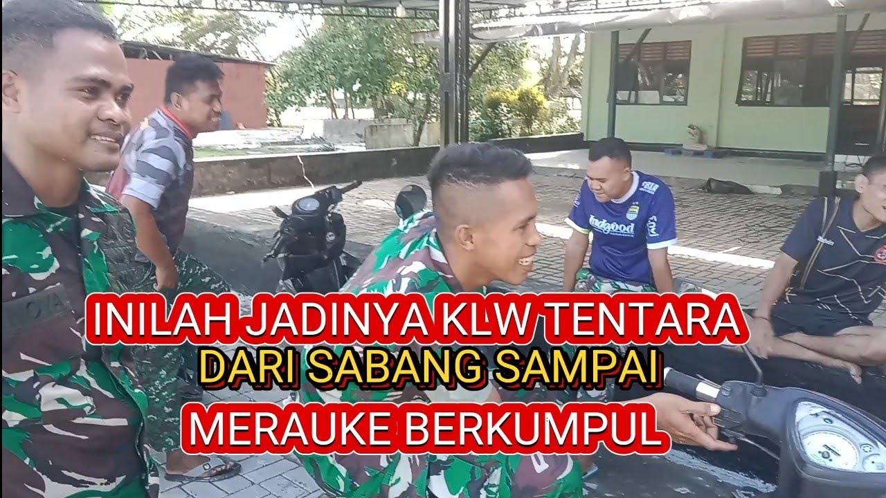 INILAH  JADINYA TENTARA DARI SABANG SAMPAI MERAUKE BERKUMPUL