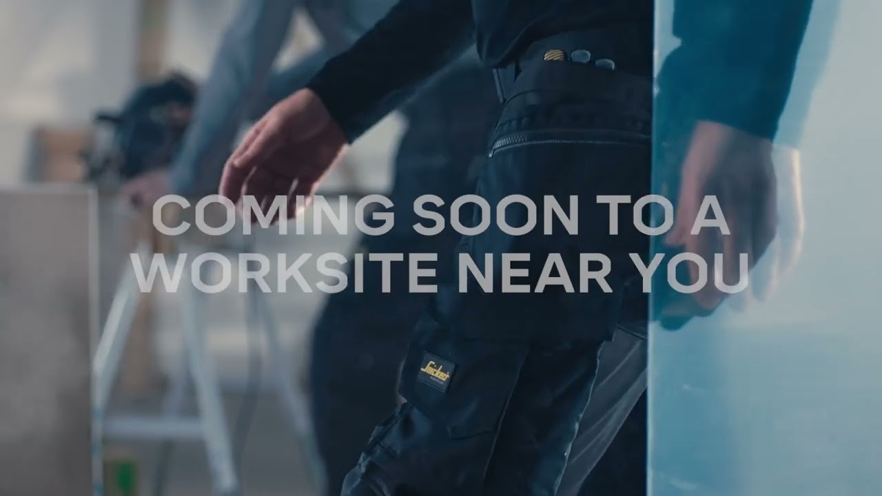 Snickers Workwear ty&ouml;housut polvisuojilla