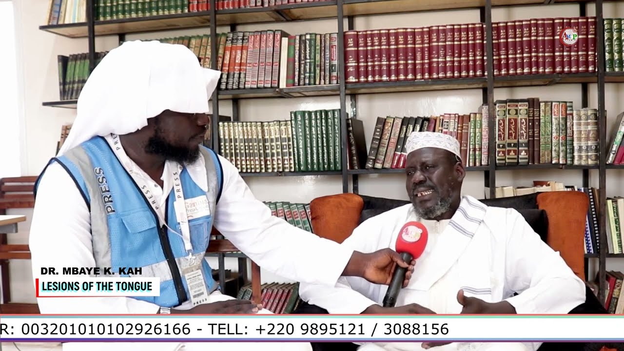 LESIONS OF THE TONGUE - BY DR. MBAYE K. KAH - HOSTED BY ABUBACARR MISHARI - IN (WOLLOF) Ep02