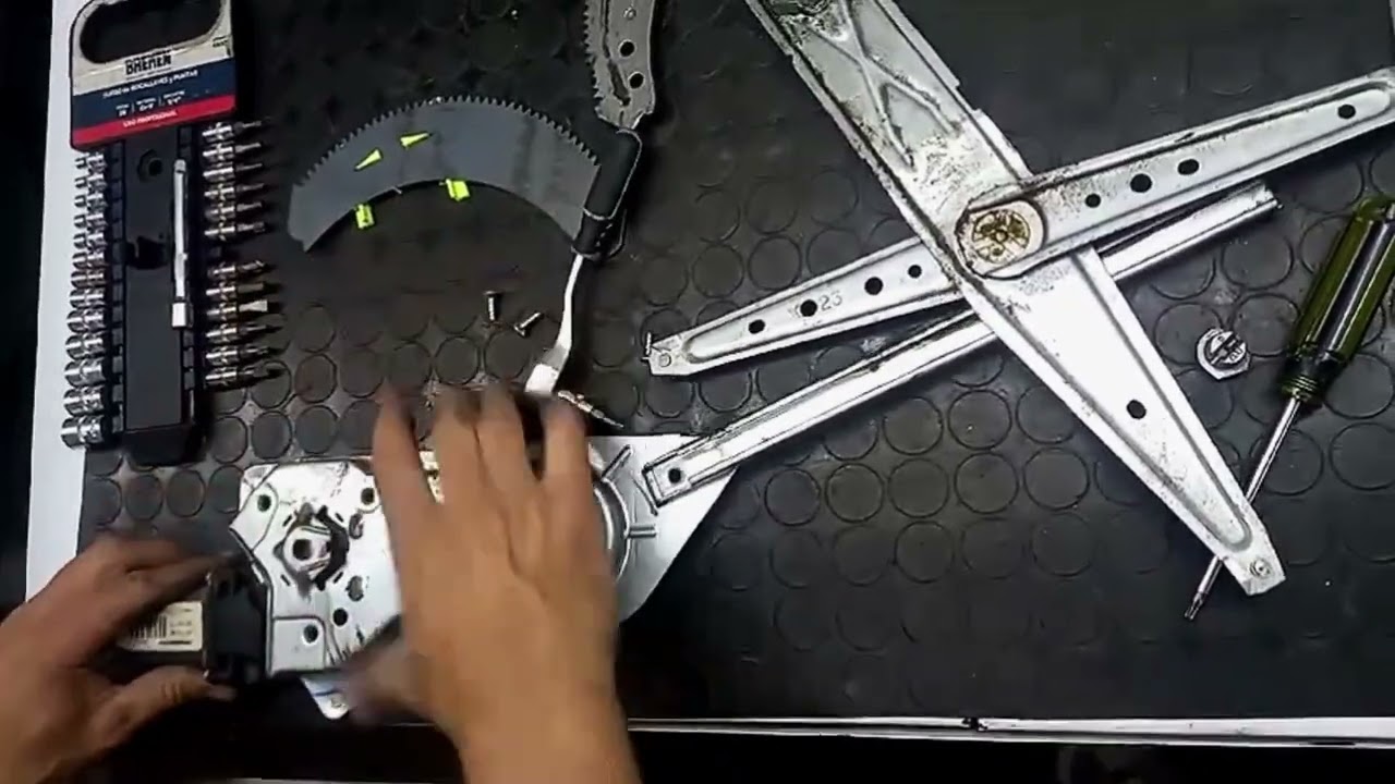 Tutorial reparación máquina levantavidrio Renault Kangoo