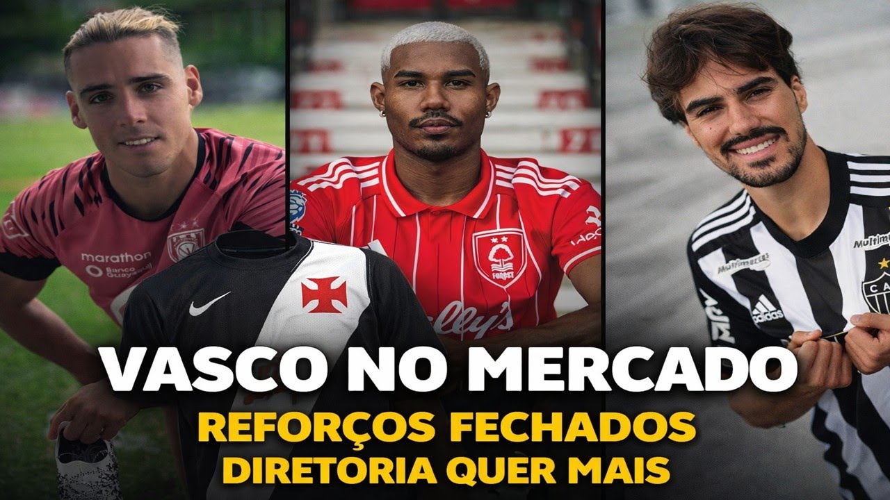 REFORÇOS A CAMINHO! CUIABANO E SPINELLI CHEGANDO, IGOR GOMES É MONITORADO PELO VASCO