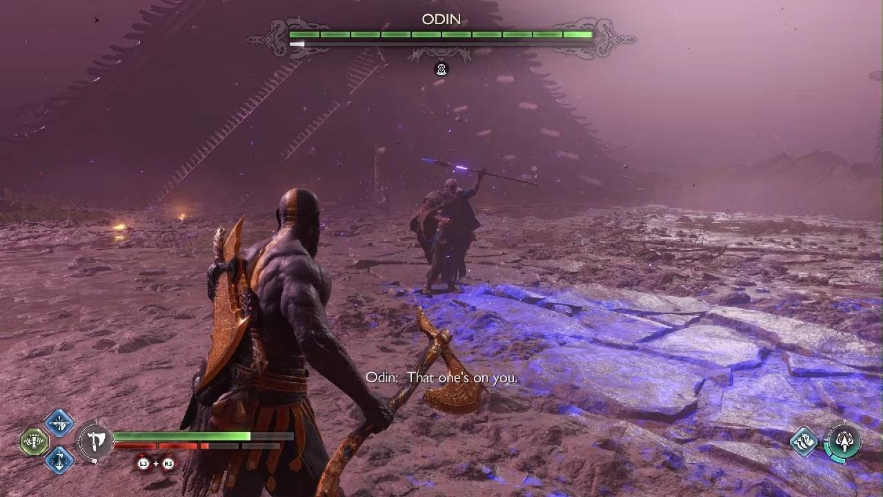 Playing the new gow ragnarok update, IM BACK LIKE I NEVER LEFT