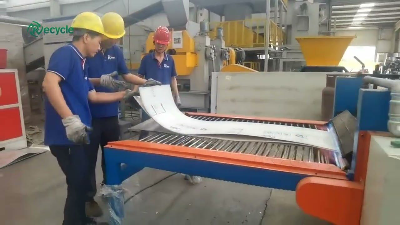Scrap ACP Sheets Separator | Aluminium Plastic Interlayer Separation Machine
