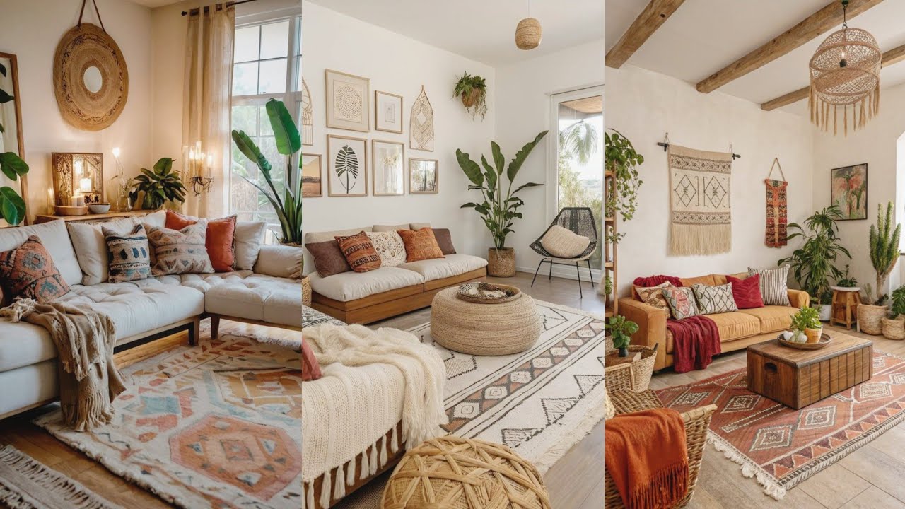 100+ Cozy Boho Living Room Makeover Ideas 🌿 | Dreamy Cottage Style & Budget-Friendly DIY Decor