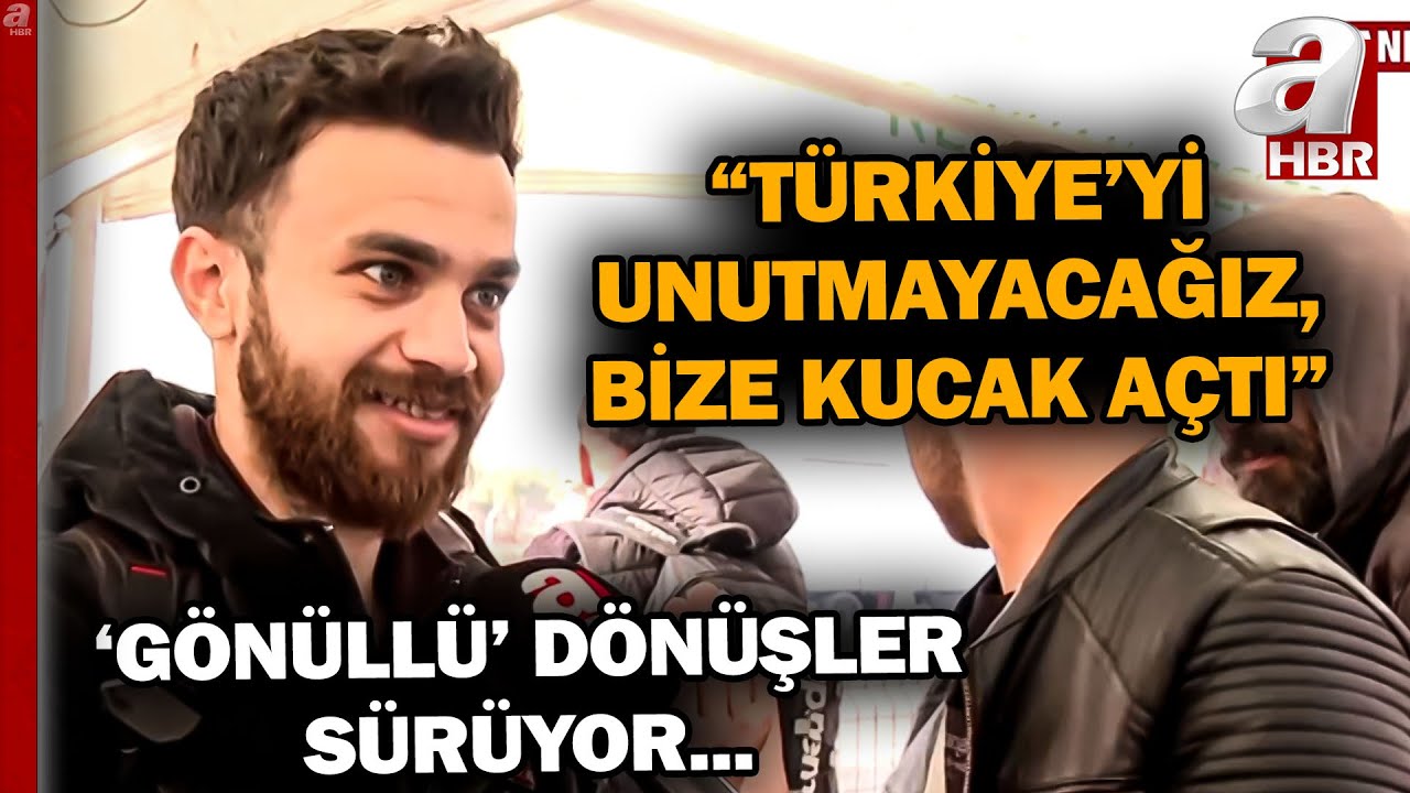Suriye'ye 'Gönüllü' Dönüşler Sürüyor! Türkiye'de Doğan Suriyeli Çocuklar Vatanlarını İlk Kez Görecek